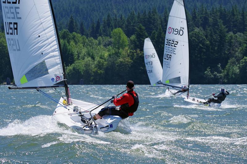 RS Aero Worlds at Cascade Locks, Oregon day 5 - photo © Bill Symes