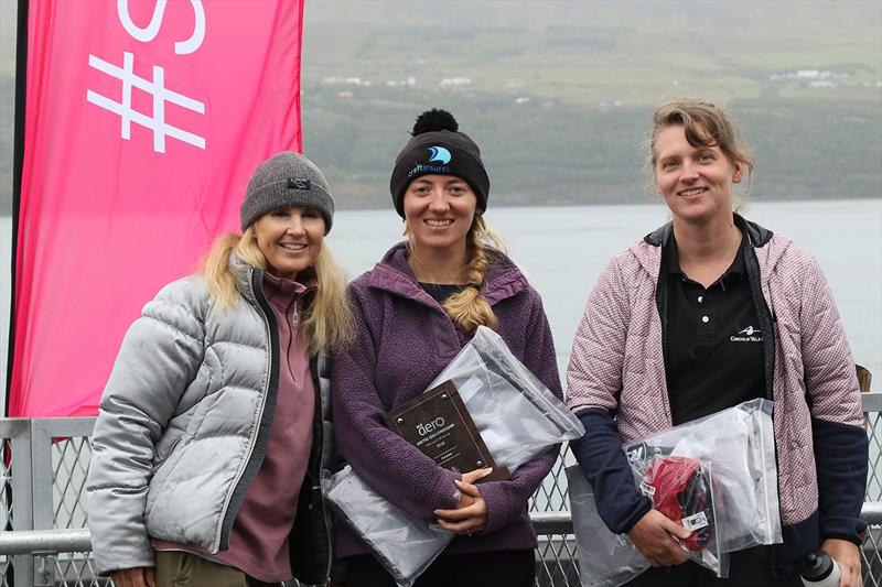 Women's Podium in the RS Aero Arctic Championships at Akureyri, Iceland - photo © Runar Thor Bjornsson