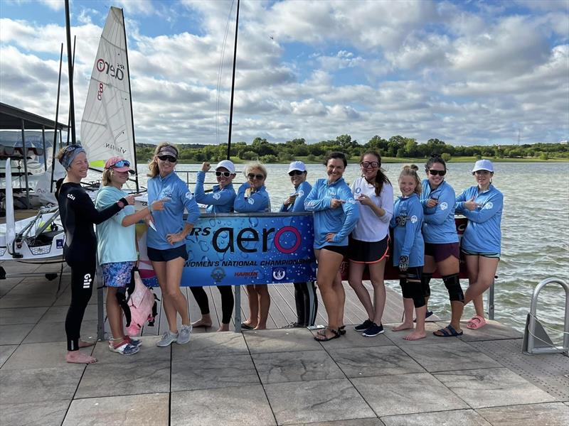 RS Aero Texas State Championships and USA Women's Championships at the Firecracker Regatta photo copyright Viridian Sailing Center taken at Viridian Sailing Center and featuring the  class