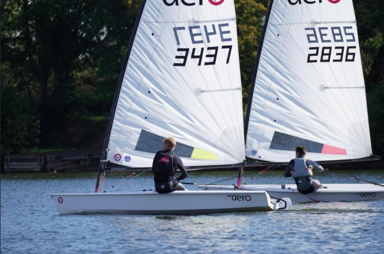 Papercourt RS Aero Open photo copyright Mark Carleton taken at Papercourt Sailing Club and featuring the  class