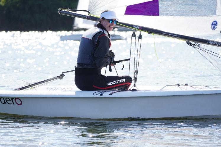 Papercourt RS Aero Open photo copyright Mark Carleton taken at Papercourt Sailing Club and featuring the  class