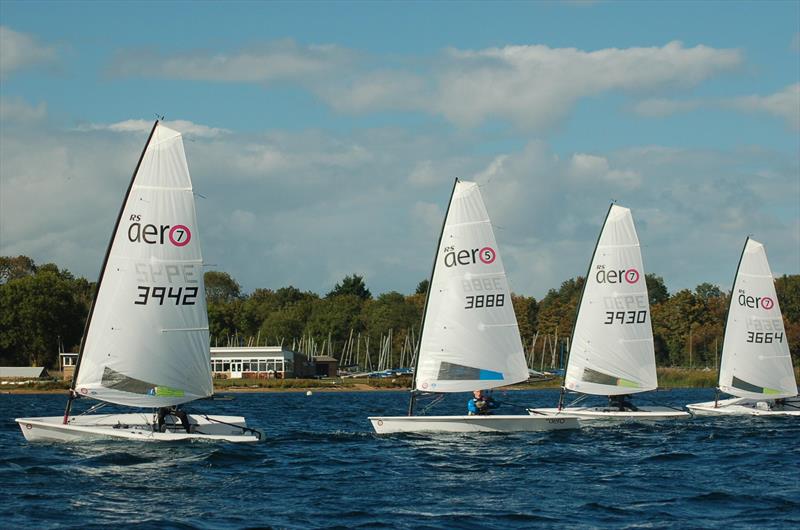 RS Aero UK Eastern Championships at Hunts photo copyright Ed Deacon taken at Hunts Sailing Club and featuring the  class