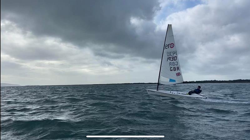 RS Aero UK Youth Team Winter Training at Lymington photo copyright Sammy Isaacs-Johnson taken at Lymington Town Sailing Club and featuring the  class