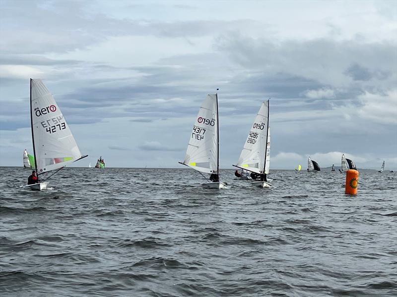 RS Aeros at the Dalgety Bay SC Open photo copyright Steve Webb taken at Dalgety Bay Sailing Club and featuring the  class