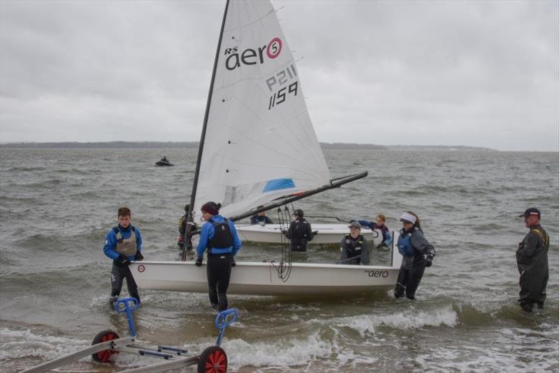 RS Aero UK Youth Team Winter Training photo copyright Sam Whaley taken at  and featuring the  class