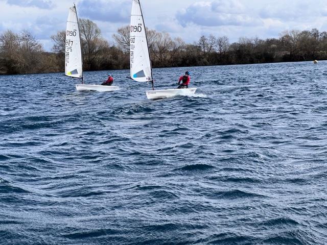 Burghfield RS Aero Open photo copyright Mark Cooper taken at Burghfield Sailing Club and featuring the RS Aero 5 class