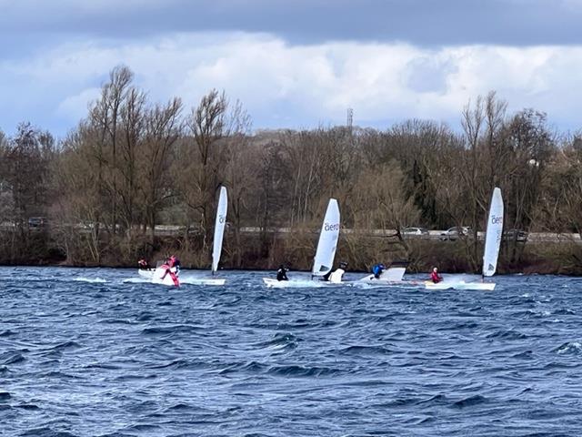 Burghfield RS Aero Open photo copyright Mark Cooper taken at Burghfield Sailing Club and featuring the RS Aero 5 class