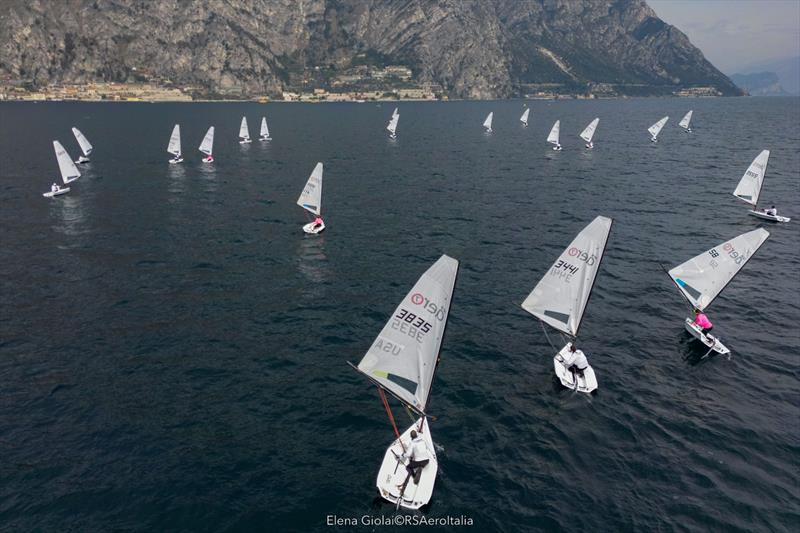 Italian RS Aero National Regatta series at Limone, Garda photo copyright Elena Giolai taken at Limone Garda Sailing ASD and featuring the RS Aero 7 class