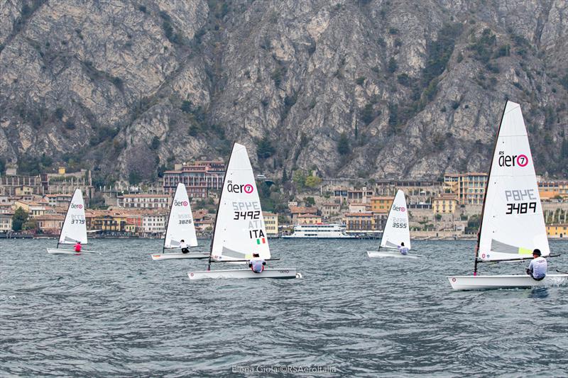 Italian RS Aero National Regatta series at Limone, Garda photo copyright Elena Giolai taken at Limone Garda Sailing ASD and featuring the RS Aero 7 class