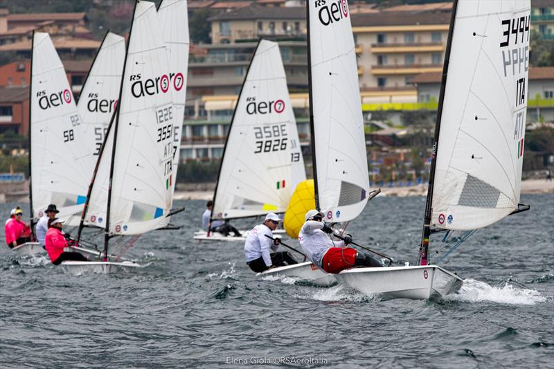 Italian RS Aero National Regatta series at Limone, Garda - photo © Elena Giolai