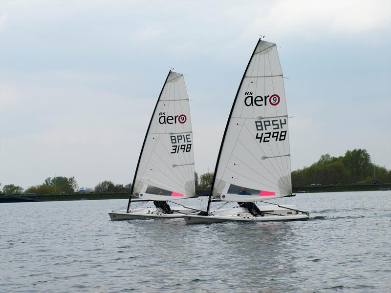 RS Aero UK Spring Championship - photo © Island Barn Reservoir Sailing Club