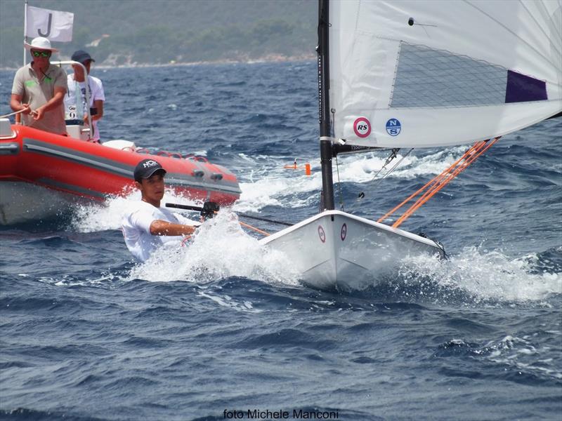 Calasetta RS Aero Open at LNI Sulcis, Calasetta, Sardinia, Italy photo copyright Michele Manconi taken at Lega Navale Italiana Sezione Sulcis and featuring the RS Aero 6 class