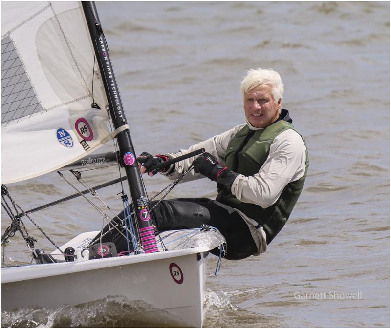 Paul Bartlett wins the River Exe Regatta 2023 photo copyright Garnett Showell taken at Topsham Sailing Club and featuring the RS Aero 7 class