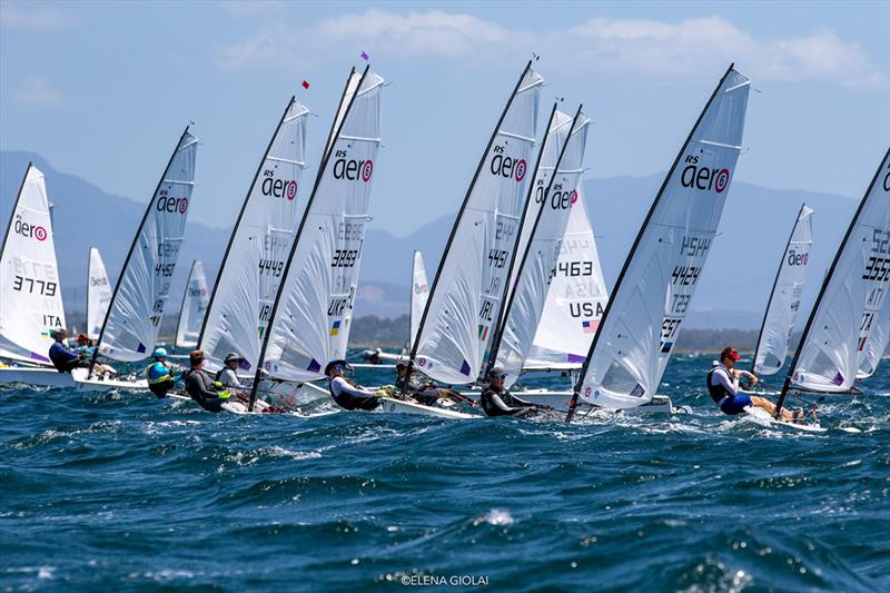 2023 RS Aero World Championship photo copyright Elena Giolai taken at Lega Navale Italiana Sezione Sulcis and featuring the RS Aero 6 class