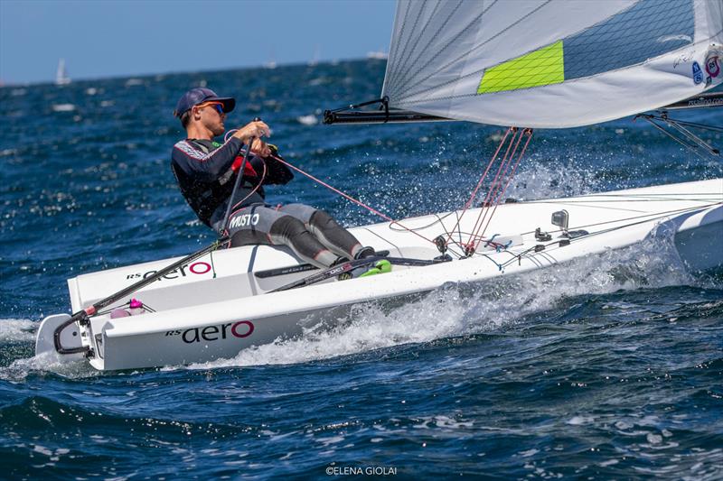 2023 RS Aero World Championship Day 2 photo copyright Elena Giolai taken at Lega Navale Italiana Sezione Sulcis and featuring the RS Aero 7 class