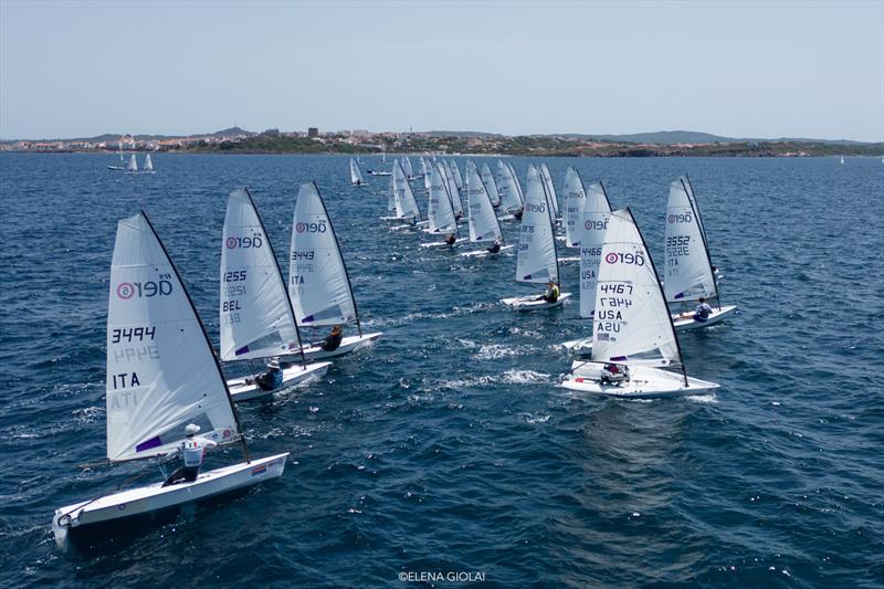 2023 RS Aero World Championship Day 3 photo copyright Elena Giolai taken at Lega Navale Italiana Sezione Sulcis and featuring the RS Aero 6 class