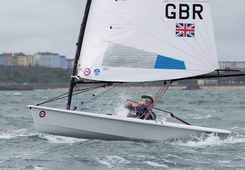 RS Aero 5 & 7 UK National Championship and International Open photo copyright Alistair Mackay taken at Tenby Sailing Club and featuring the RS Aero 7 class