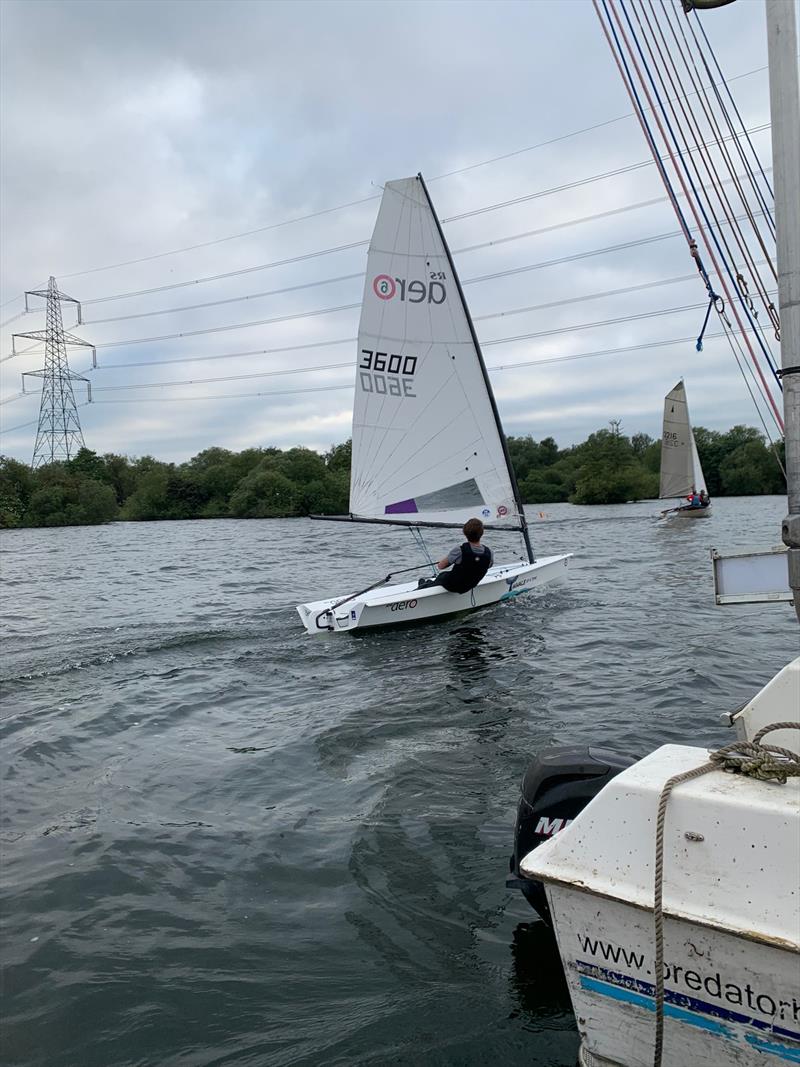 Fishers Green Sailing Club Sunset Salver photo copyright Jon Steward / Angie Meyer taken at Fishers Green Sailing Club and featuring the RS Aero 6 class