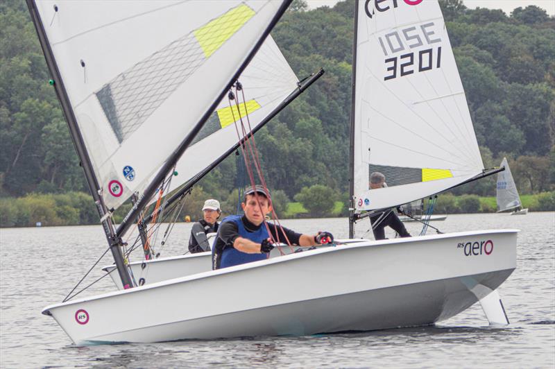 Joe Scurrah winner of the RS Aero Northern Tour Open at Notts County photo copyright David Eberlin taken at Notts County Sailing Club and featuring the RS Aero 7 class