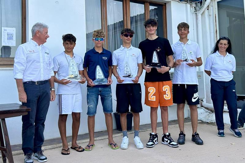 RS Aero Italian Youth Championship 2023 photo copyright Elena Giolai taken at Lega Navale Italiana Cagliari and featuring the RS Aero 5 class