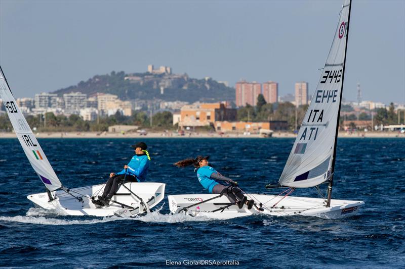 RS Aero Italian Youth Championship 2023 photo copyright Elena Giolai taken at Lega Navale Italiana Cagliari and featuring the RS Aero 6 class