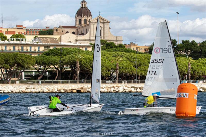 2023 RS Aero Youth Team Race European Championships - Day 1 photo copyright Elena Giolai taken at  and featuring the RS Aero 5 class