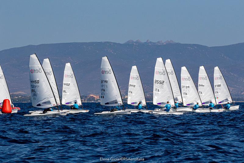 Italian Youth RS Aero Championship photo copyright Elena Giolai / RS Aero Italia taken at Lega Navale Italiana Cagliari and featuring the RS Aero 6 class