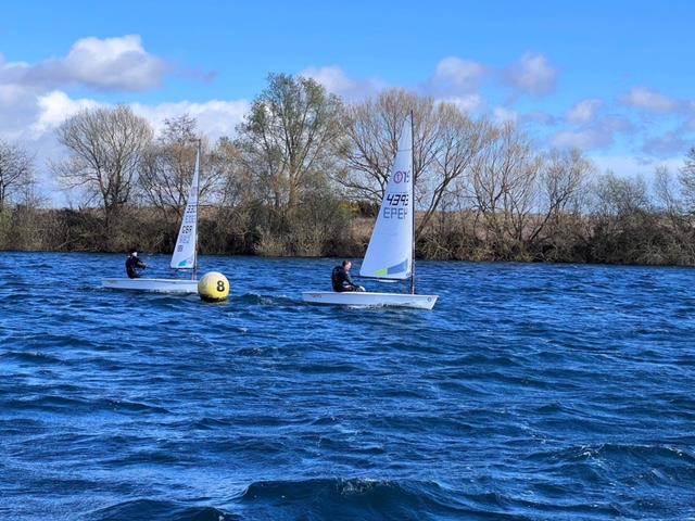 Burghfield RS Aero Open photo copyright Mark Cooper taken at Burghfield Sailing Club and featuring the RS Aero 7 class