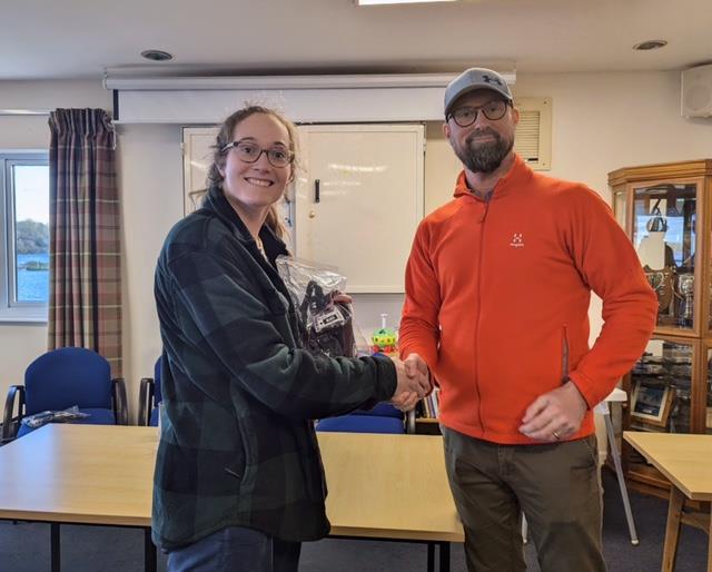 Iona Willows wins the Aero 5 fleet in the Burghfield RS Aero Open photo copyright Mark Cooper taken at Burghfield Sailing Club and featuring the RS Aero 5 class