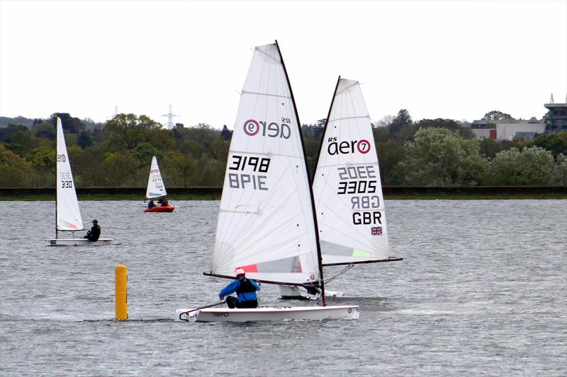 Nick Craig wins RS Aero 9 fleet in the RS Aero Spring Championship at Island Barn photo copyright gmazzarini.com / IBRSC taken at Island Barn Reservoir Sailing Club and featuring the RS Aero 9 class