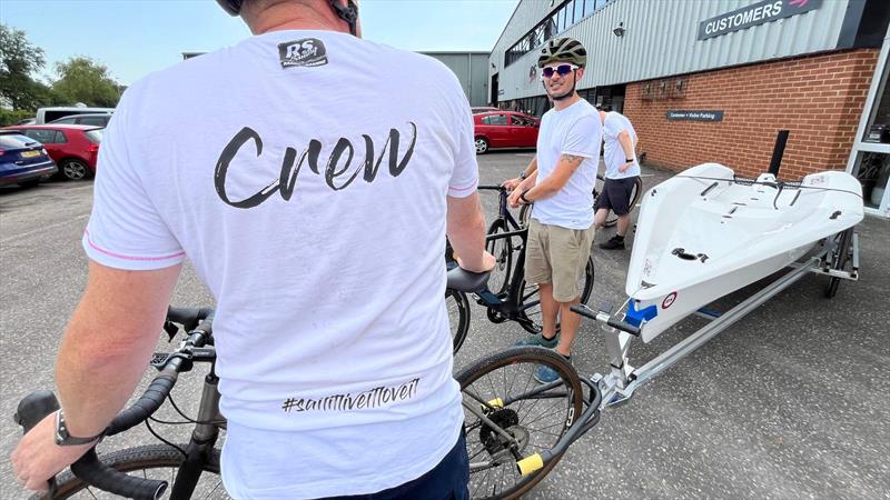 RS Aero Cycle Challenge - photo © RS Sailing