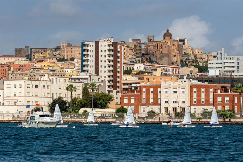 European Team Race Youth RS Aero Championships in Cagliari - Day 2 photo copyright Elena Giolai taken at Lega Navale Italiana and featuring the RS Aero 5 class