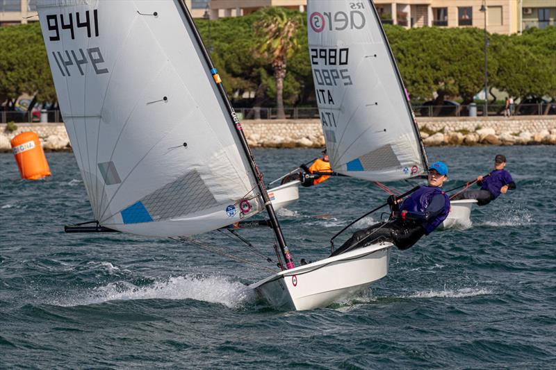European Team Race Youth RS Aero Championships in Cagliari - Day 2 photo copyright Elena Giolai taken at Lega Navale Italiana and featuring the RS Aero 5 class