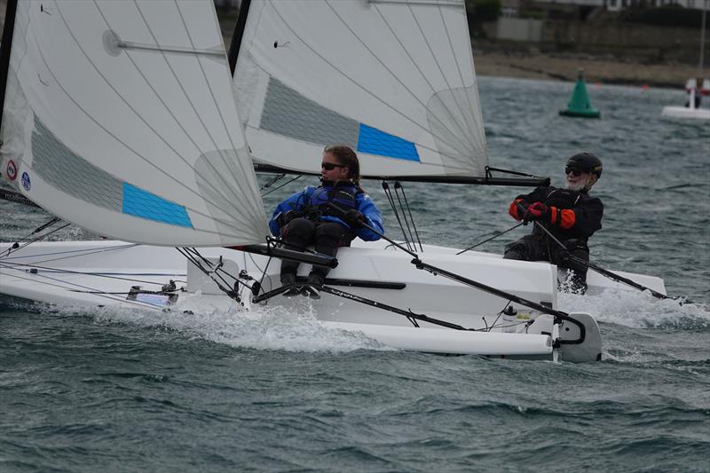 RS Aero UK Winter Training at Restronguet photo copyright Miles Carden taken at Restronguet Sailing Club and featuring the RS Aero 5 class
