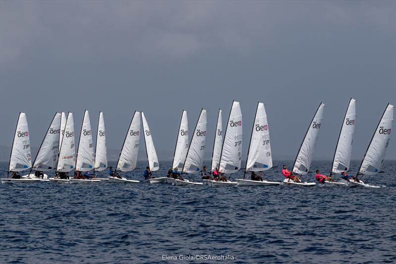 2025 RS Aero Europeans at Lake Garda Day 1 - photo © Elena Giolai