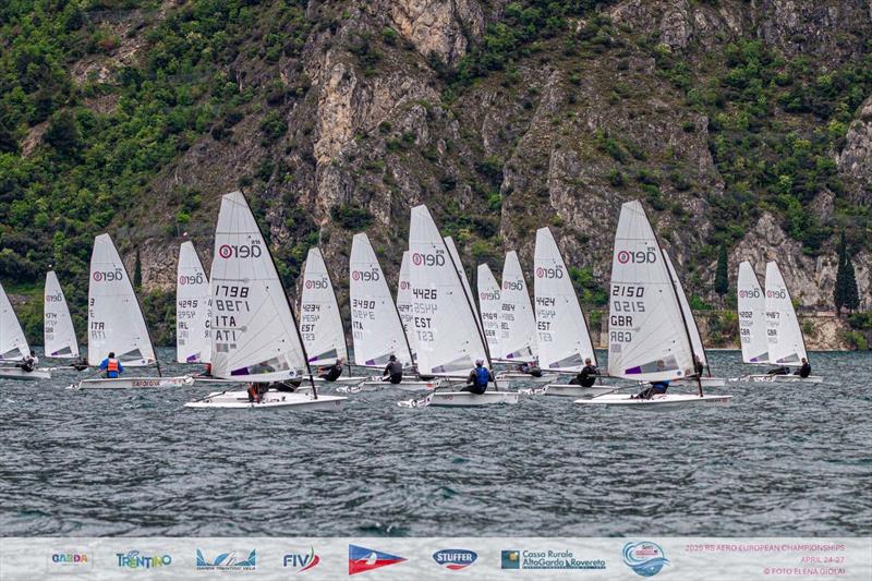 2025 RS Aero Europeans at Lake Garda Day 1 - photo © Elena Giolai