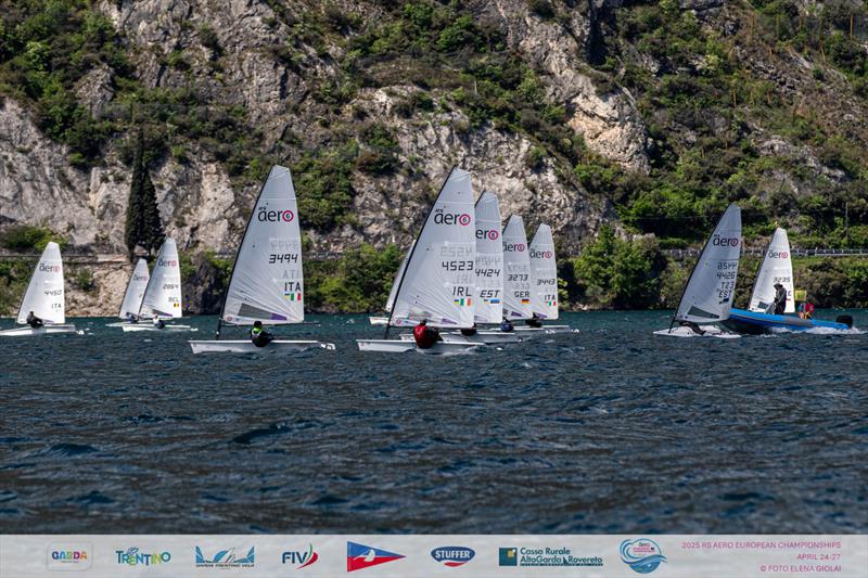 2025 RS Aero European Championships final day photo copyright Elena Giolai taken at Circolo Vela Arco and featuring the RS Aero 6 class