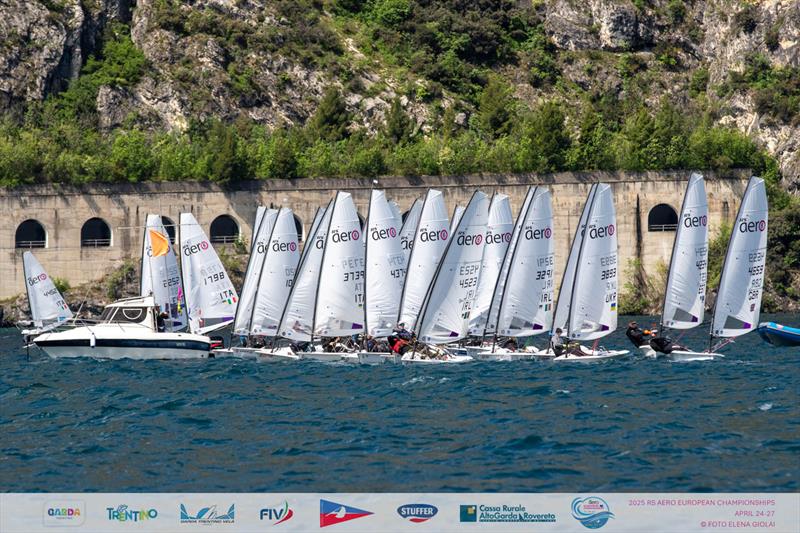 2025 RS Aero European Championships final day photo copyright Elena Giolai taken at Circolo Vela Arco and featuring the RS Aero 6 class