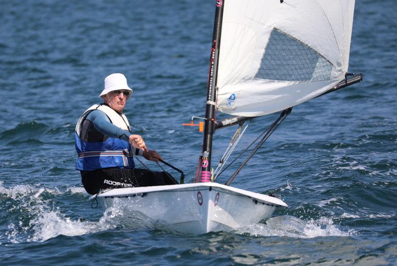 John Calvert sailing his RS Aero number 2517 at Restronguet - photo © RSC