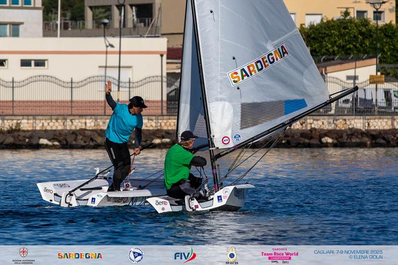 2025 Sardinia RS Aero & OpenSkiff Team Race World Championship photo copyright Elena Giolai taken at La Società Canottieri Ichnusa and featuring the RS Aero 5 class