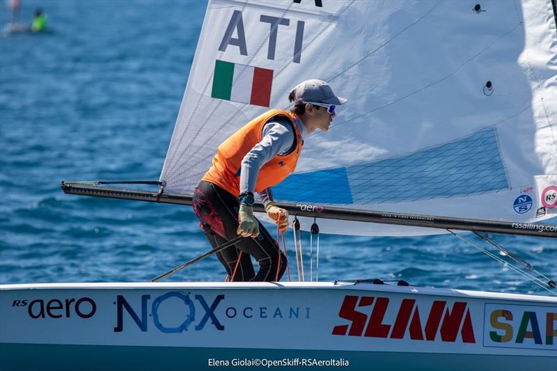 2026 Open Skiff Eurochallenge and RS Aero National Regatta in Porto Rotondo - Day 2 photo copyright Elena Giolai taken at Yacht Club Porto Rotondo and featuring the RS Aero 5 class