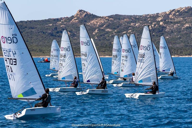 Open Skiff Eurochallenge & RS Aero Nationals day 3 - photo © Elena Giolai