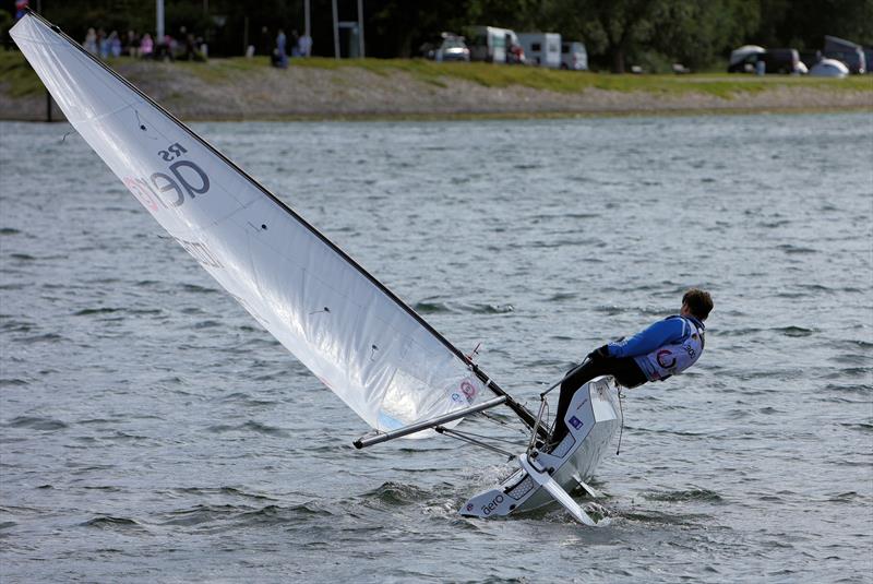RS Aero Trave Races - POL 3001 in a gust upwind photo copyright Mark Jardine taken at  and featuring the RS Aero 5 class