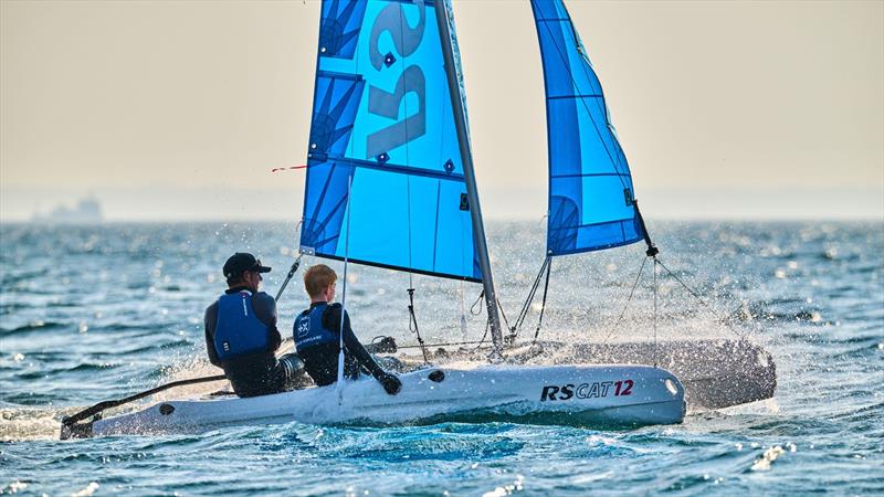 RS Sailing unveils the RS CAT12 photo copyright RS Sailing taken at  and featuring the RS CAT12 class