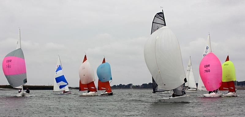 Elites, Dragons, Squibs, RCODs and Cruisers in the 2016 Bart's Bash during Bart's Bash 2016 event in Burnham photo copyright Tammy Fisher taken at Royal Corinthian Yacht Club, Burnham and featuring the RS Elite class