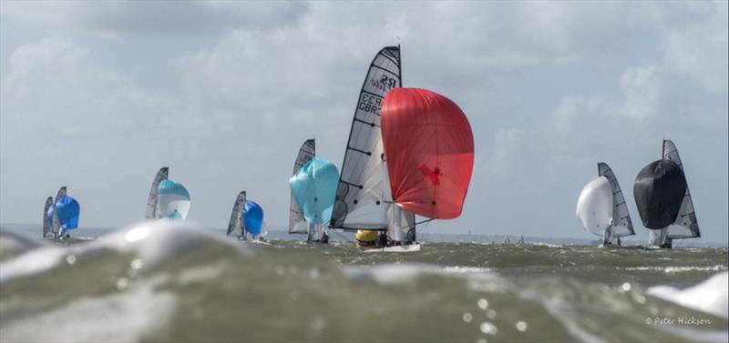 RS Elite Southern Areas at Hayling Island photo copyright Peter Hickson taken at Hayling Island Sailing Club and featuring the RS Elite class