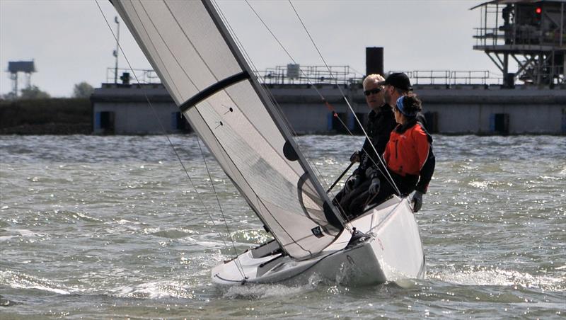 Paul Fisk's Legs eleven at Burnham Week photo copyright Alan Hanna taken at Royal Corinthian Yacht Club, Burnham and featuring the RS Elite class