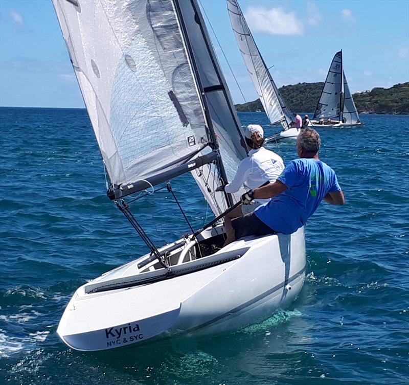 Antigua Salcombe Regatta 2019 photo copyright Martin Beck taken at  and featuring the RS Elite class