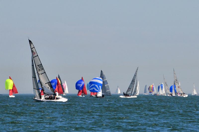 Burnham Week Day 2 photo copyright Alan Hanna taken at Royal Burnham Yacht Club and featuring the RS Elite class