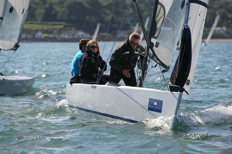 Jono, Lyn & David Brown win the Brewin Dolphin RS Elite National Championships 2013 photo copyright Thomas Anderson Photography taken at Royal North of Ireland Yacht Club and featuring the RS Elite class